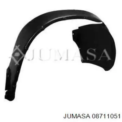 Купити 00007136P4 Peugeot/Citroen Підкрилок передній лівий