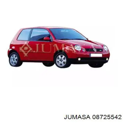 Підкрилок переднього крила, правий на Volkswagen Lupo  6X, 6E