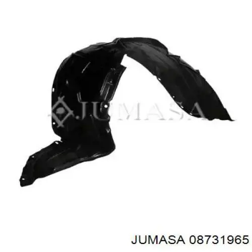 BP4M56140G Mazda Підкрилок переднього крила, лівий
