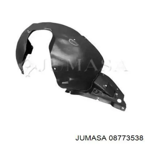 9811077680 Peugeot/Citroen Підкрилок переднього крила, лівий