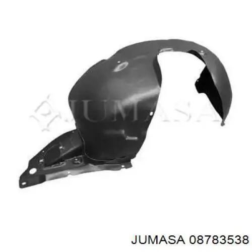 9811077080 Peugeot/Citroen Підкрилок переднього крила, правий