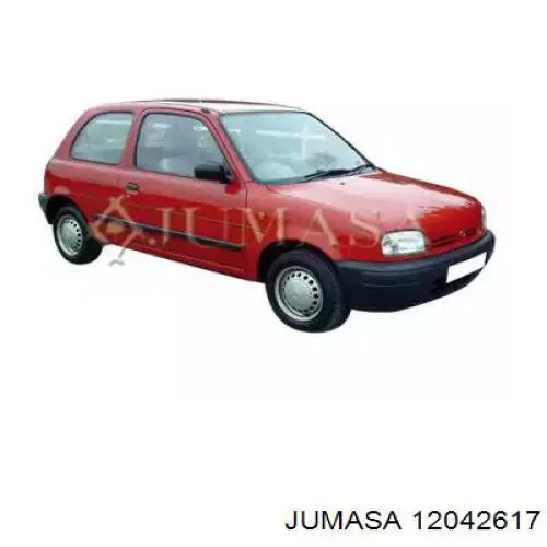 Шина бампера заднього на Nissan Micra  K11
