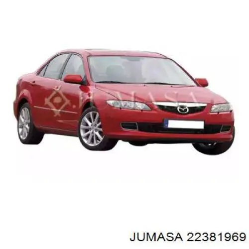 GR1A50C12A Mazda Заглушка протитуманки передньої правої