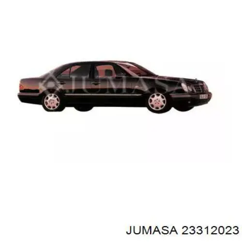 A2108261580 Mercedes Вія (накладка) лівої фари