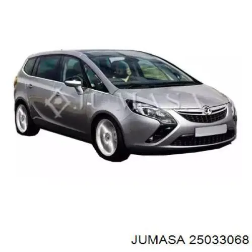 Бампер передній 20951662 Opel