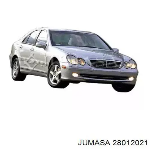 A2038851921 Mercedes Молдинг переднього бампера, лівий