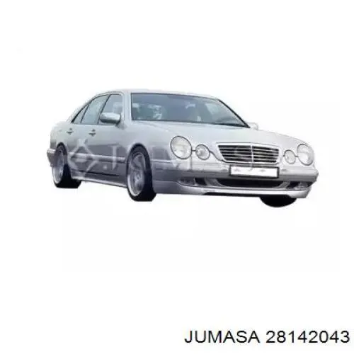 Молдинг заднього бампера, лівий Mercedes A2108852721 ціна, від 164.82 USD