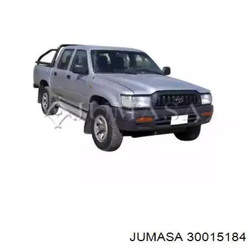 538480K901 Toyota Розширювач/накладка арки переднього крила, лівий