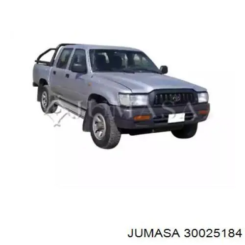 538470K901 Toyota Молдинг арки крила переднього, правий