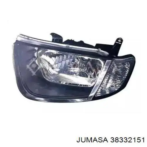Купити MR296235 Mitsubishi Основна фара в зборі ліва