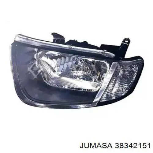 Купити MR296236 Mitsubishi Права блок фара
