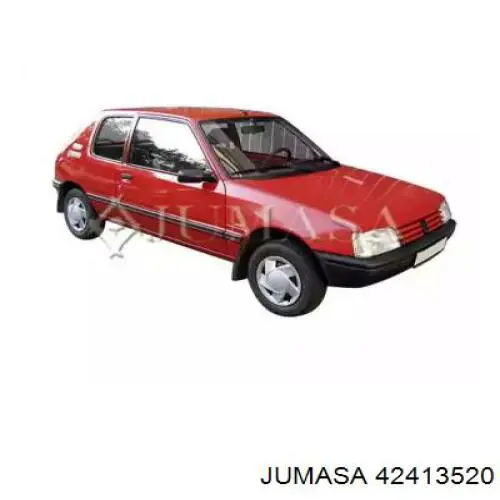 Задня ліва фара на Peugeot 205 I 741A, C