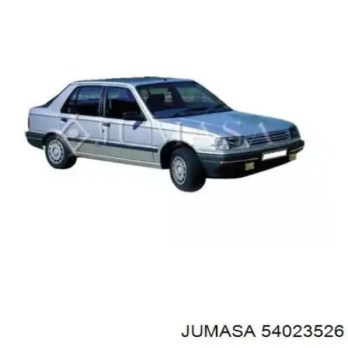 Праве дзеркало заднього виду на Peugeot 309 I 10C, 10A