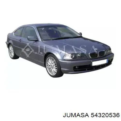 51167893568 BMW Праве дзеркало заднього виду