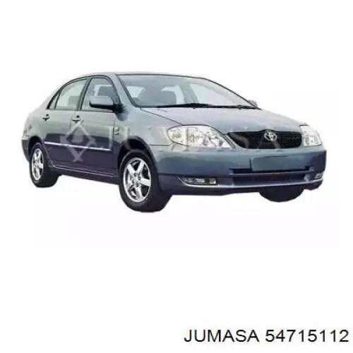 879401H141 Toyota Дзеркало заднього виду, ліве