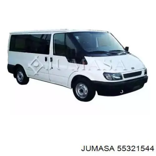 4059967 Ford Дзеркальний елемент правий