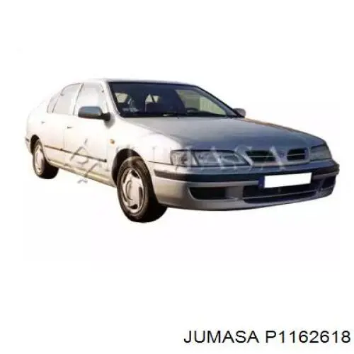 727512F000 Nissan/Infiniti Молдинг лобового скла, верхній