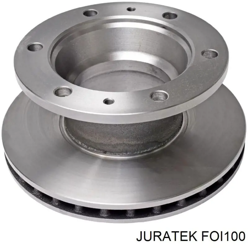 FOI100 Juratek диск гальмівний передній