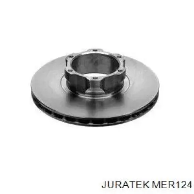 MER124 Juratek диск гальмівний задній