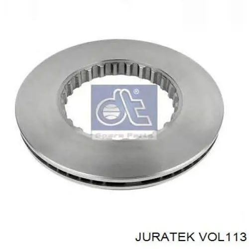 VOL113 Juratek диск гальмівний передній