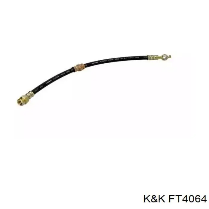 Шланг гальмівний передній K&K FT4064 ціна, від 10.03 USD