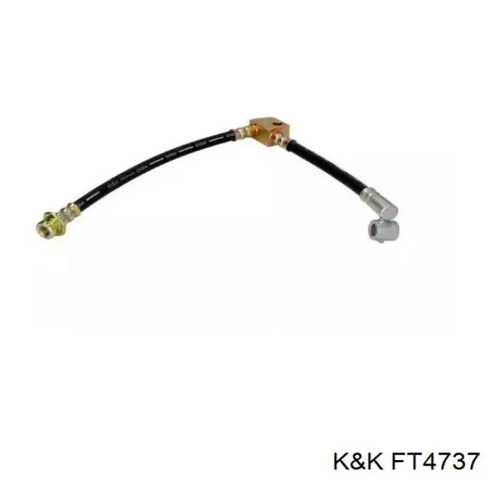 FT4737 K&K Шланг гальмівний передній, лівий