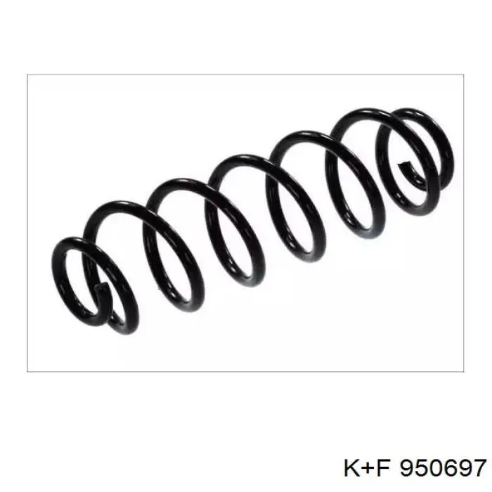 Пружина задня K+F 950697 ціна, від 19.73 USD