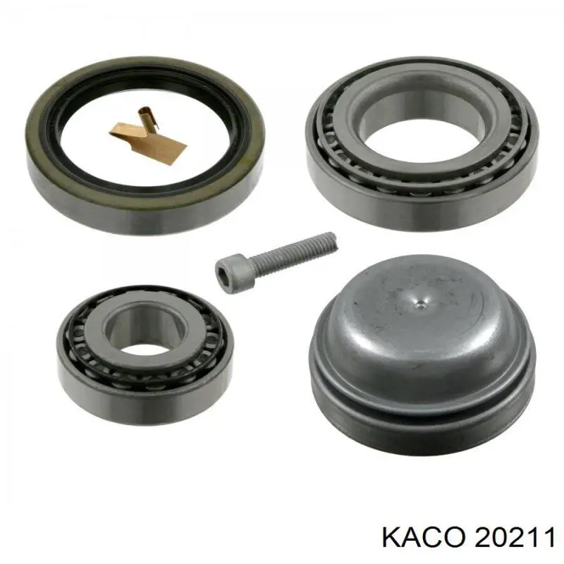 20211 Kaco Підшипник маточини передньої
