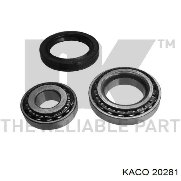 Комплект підшипник маточини передньої Kaco 20281 ціна, від 12.32 USD