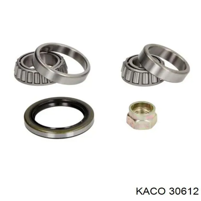 30612 Kaco Підшипник маточини задньої, зовнішній