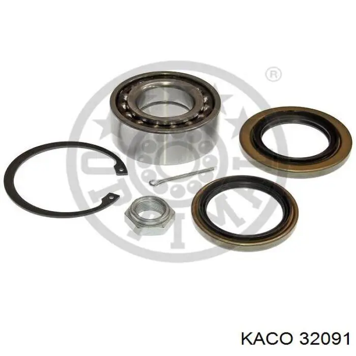 Купити 32091 Kaco Підшипник ступиці передньої