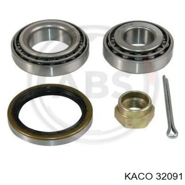 Комплект підшипник маточини передньої Kaco 32091 ціна, від 17.19 USD