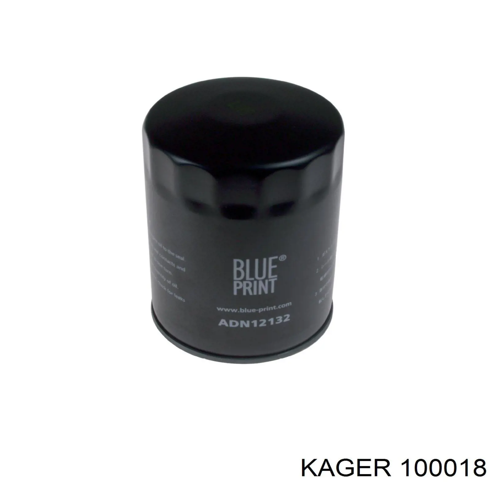 100018 Kager фільтр масляний