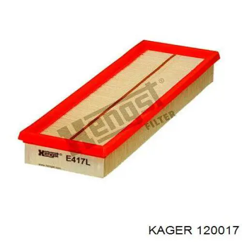 120017 Kager фільтр повітряний