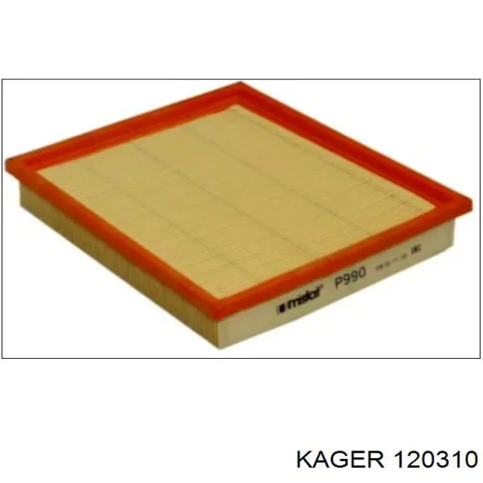 120310 Kager фільтр повітряний