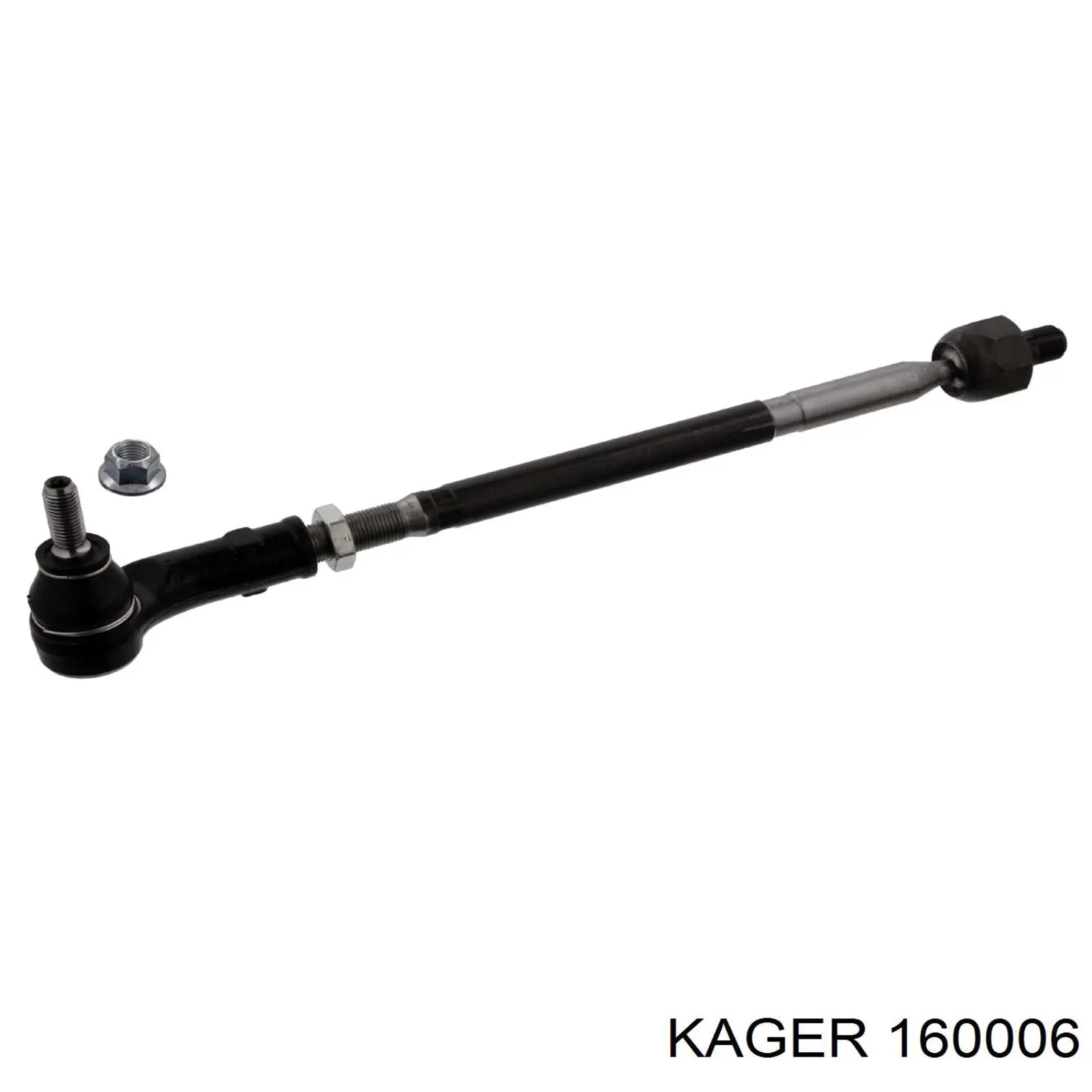 160006 Kager комплект зчеплення (3 частини)