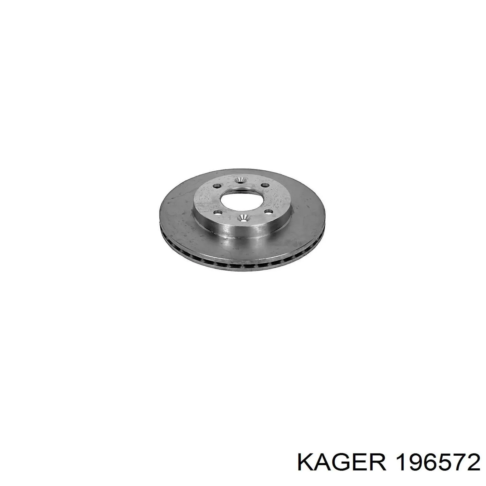 196572 Kager трос ручного гальма задній, правий/лівий