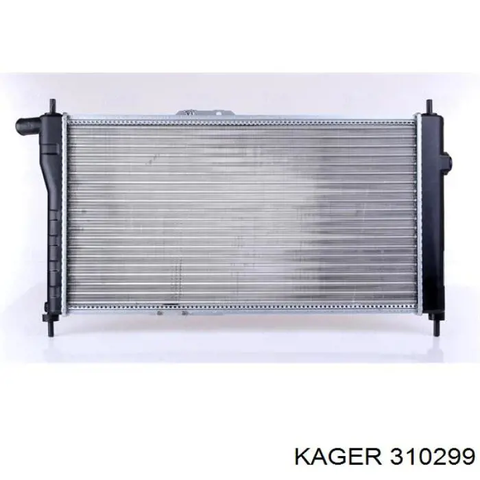 310299 Kager Радиатор