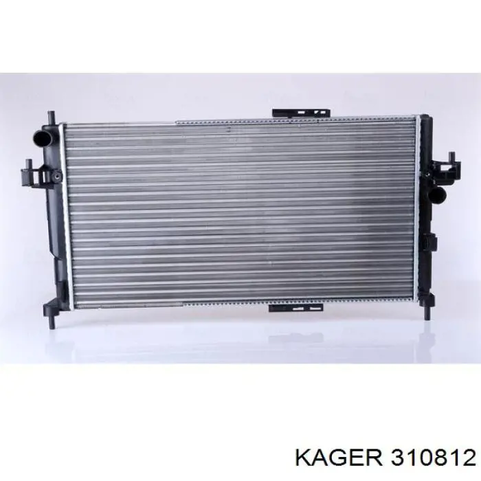 Купити 555608A4 Polcar Радіатор двигуна
