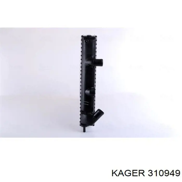 310949 Kager радіатор охолодження двигуна