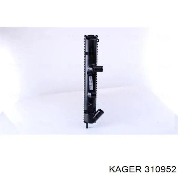 310952 Kager радіатор охолодження двигуна