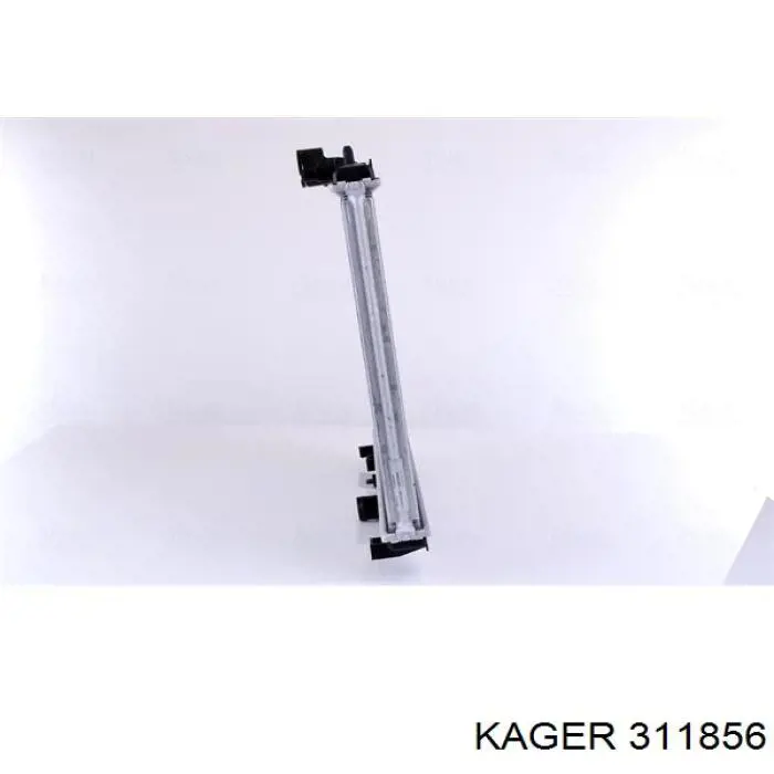 311856 Kager радіатор охолодження двигуна