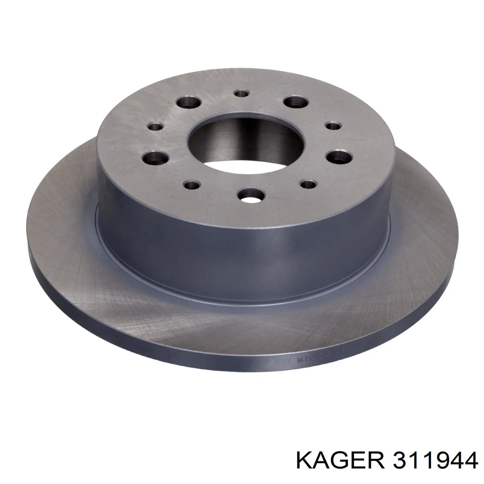 311944 Kager радіатор охолодження двигуна