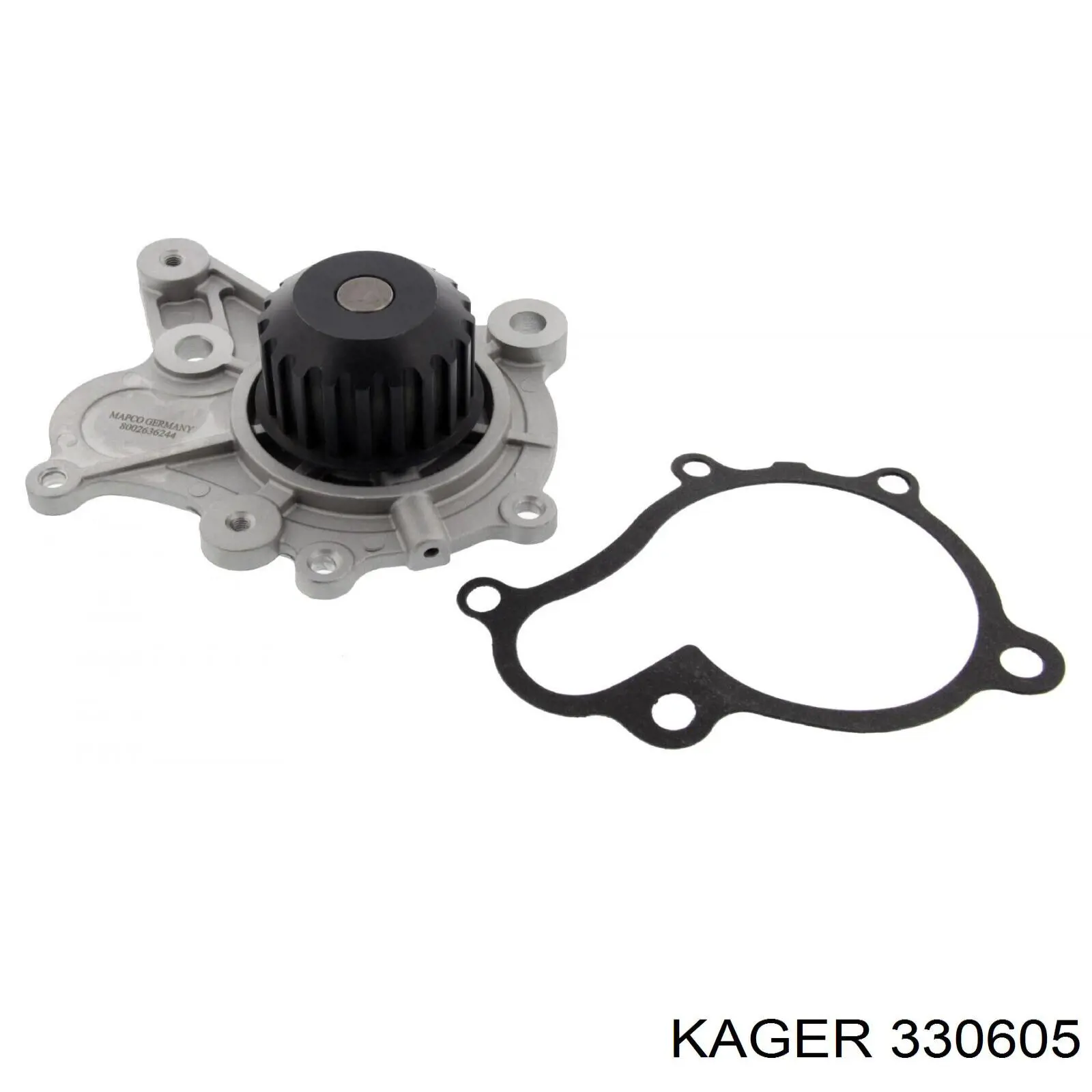Помпа охолодження Polcar S10295 ціна, від 26.60 USD