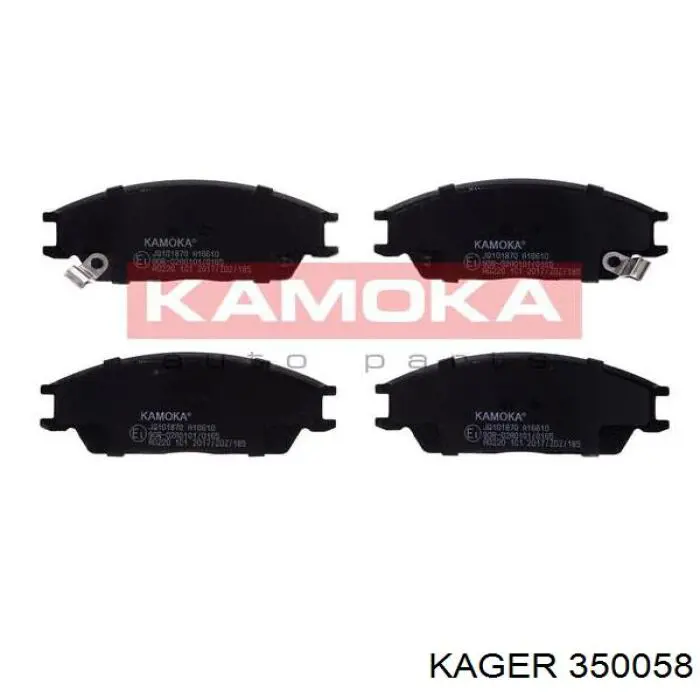 Передні тормозні колодки D160008 Dainton