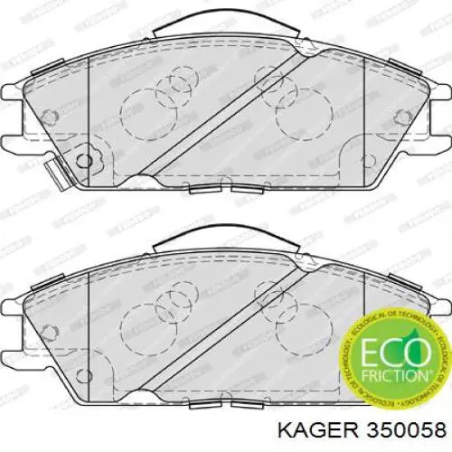 Гальмівні колодки Dainton D160008 ціна, від 14.65 USD
