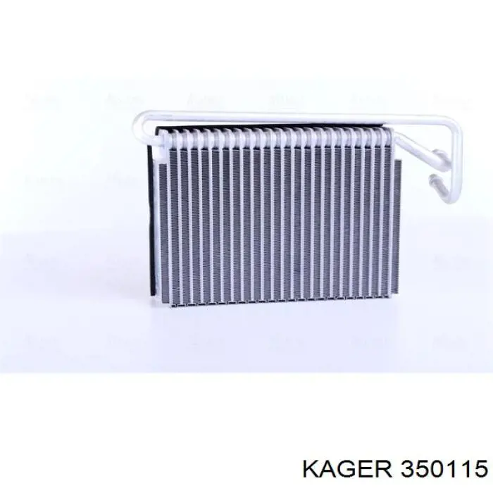 350115 Kager колодки гальмівні передні, дискові