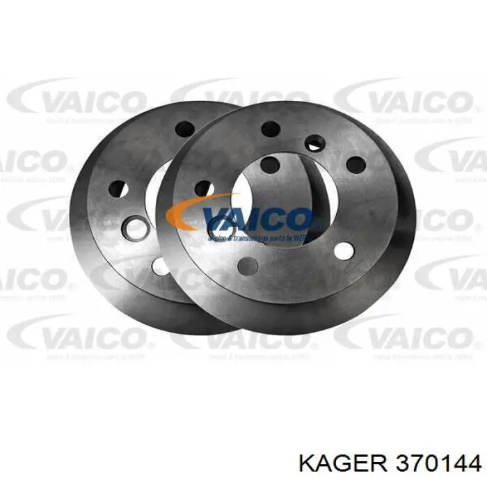 370144 Kager диск гальмівний передній