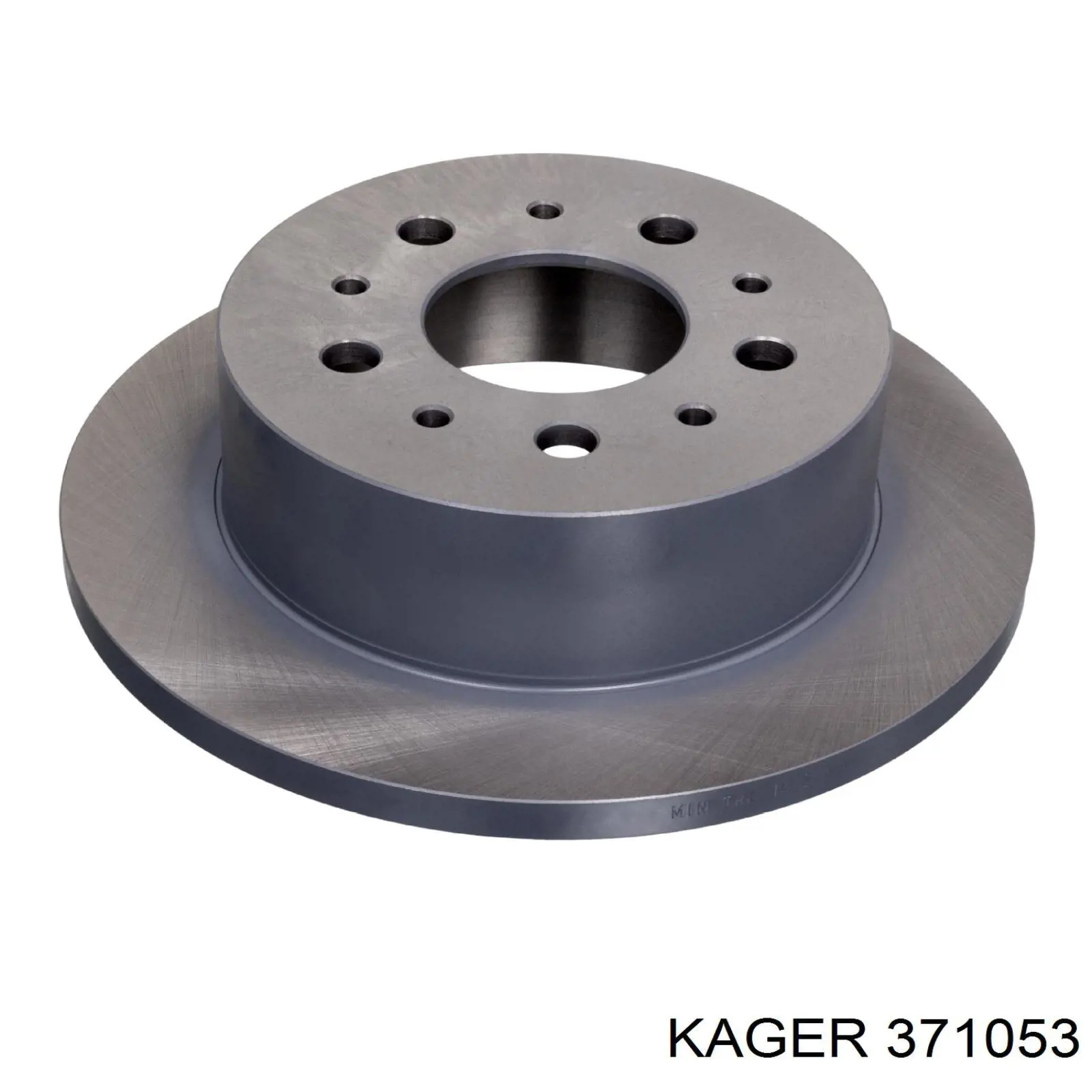 371053 Kager диск гальмівний задній