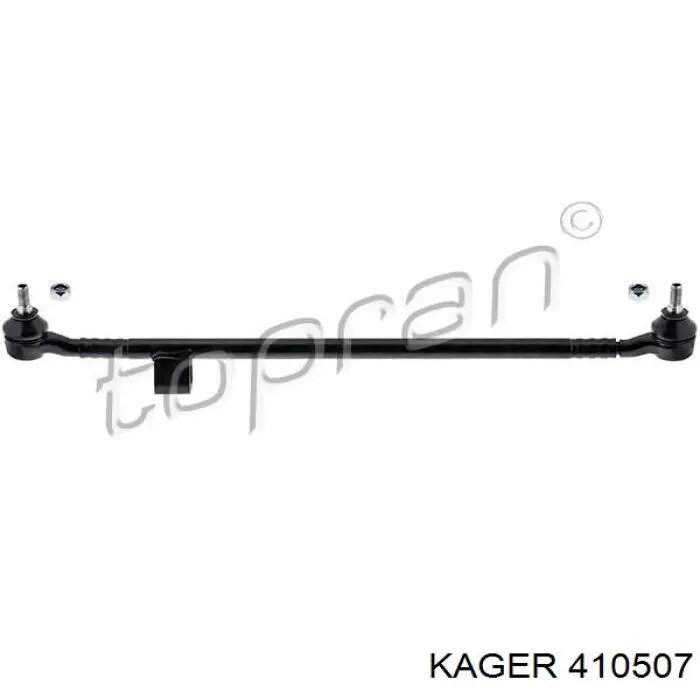 Тяга рульова центральна 410507 Kager